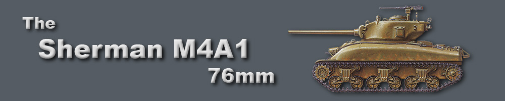 Modeling the Sherman M4A1 76mm